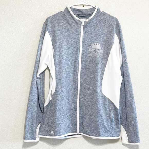 Adidas Woman Pure motion Golf Custom Design Jacket Size 2XL - Picture 1 of 12
